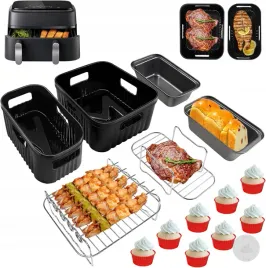 akcesoria-airfryer-do-frytkownicy-philips-dual-basket-zestaw-3000-5000-3l6l