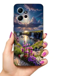 etui-case-do-xiaomi-redmi-note-12-12-4g-mosty-wodospady-widoki-krajobraz