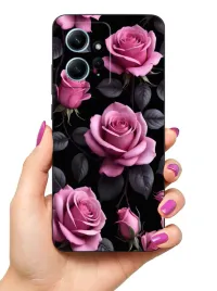 etui-case-do-xiaomi-redmi-note-12-12-4g-rosliny-kwiaty-roze-lilie