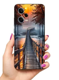 etui-case-do-xiaomi-redmi-note-12-pro-5g-mosty-wodospady-widoki-krajobrazy