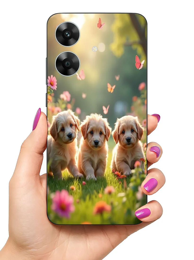 etui-case-do-realme-note-60-psy-pieski-slodziaki