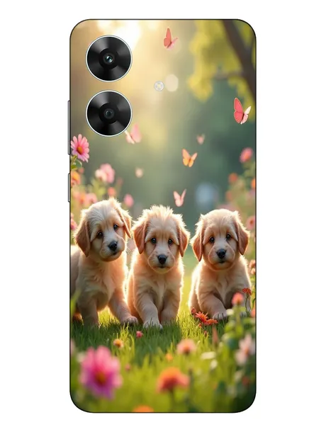 etui-case-do-realme-note-60-psy-pieski-slodziaki-stan-nowy