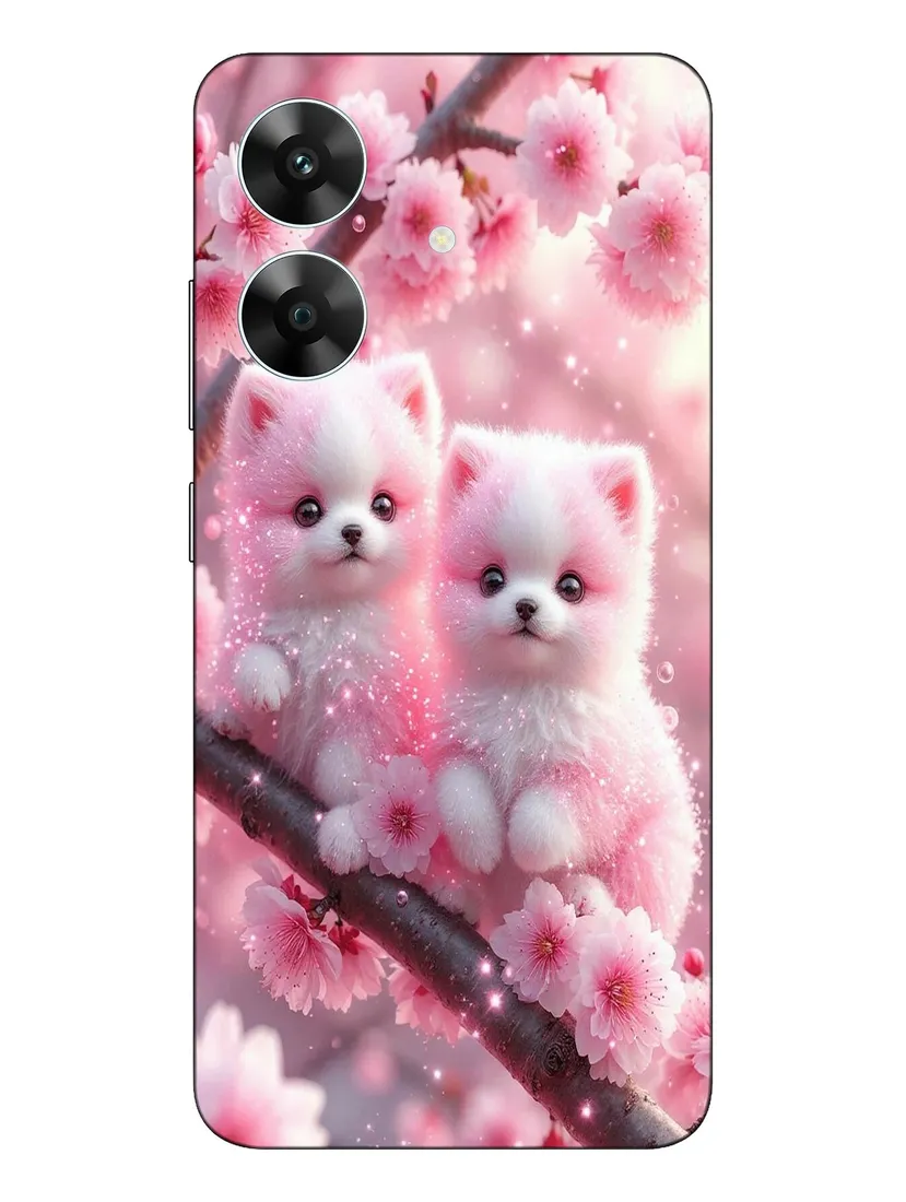etui-case-do-realme-note-60-psy-pieski-slodziaki-stan-nowy