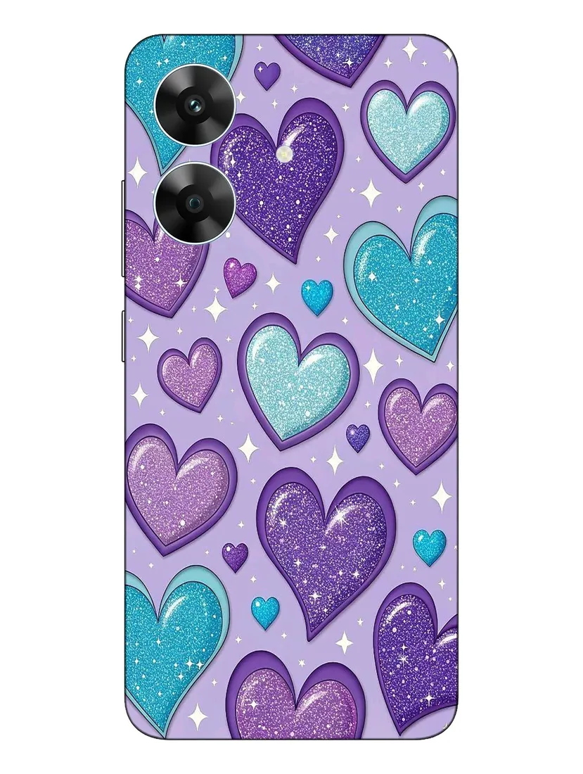 etui-case-do-realme-note-60-serca-milosc-wzorki-stan-nowy