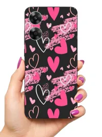 etui-case-do-realme-note-60-serca-milosc-wzorki