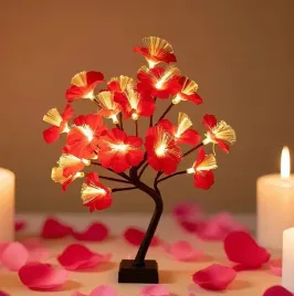 lampka-lampa-led-drzewko-drzewo-kolorowe-hibiskus-czerwone-kwiaty-prezent