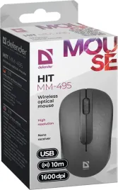 mysz-bezprzewodowa-defender-hit-mm-495-optyczna-1600dpi-3p-czarna