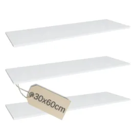 polka-wiszaca-scienna-biala-plyta-laminowana-30x60cm-formatka-zestaw-3-szt