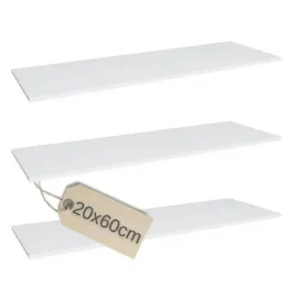 polka-wiszaca-scienna-biala-plyta-laminowana-20x60cm-formatka-zestaw-3-szt
