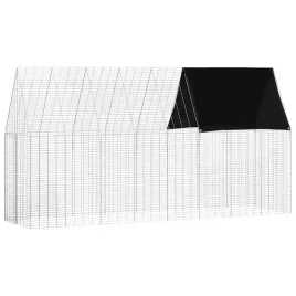 klatka-dla-krolika-srebrny-400-x-100-x-210-cm