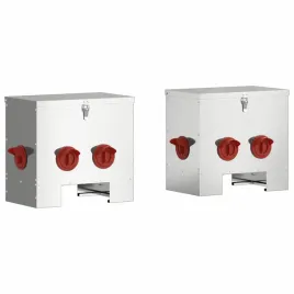 karmnik-dla-kur-2-pcs-srebrny-405-x-25-x-38-cm