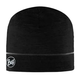 czapka-buff-merino-lightweight-beanie-solid-black