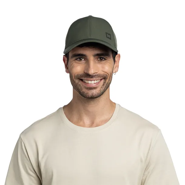 czapka-z-daszkiem-buff-summit-cap-solid-khaki-plec-produkt-uniseks
