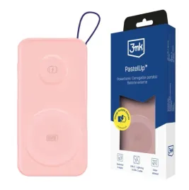 powerbank-3mk-pastelup-10000mah-22-5w-usb-1a1c-pink