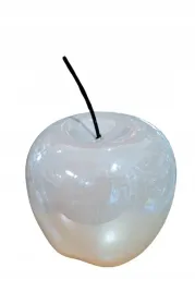 jablko-ceramika-bezowe-duze