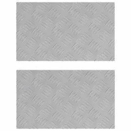 stopien-prostokatny-2-pcs-srebrny-50-x-30-cm-aluminium