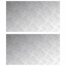 stopien-prostokatny-2-pcs-srebrny-70-x-40-cm-aluminium