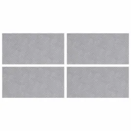 stopien-prostokatny-4-pcs-srebrny-50-x-25-cm-aluminium