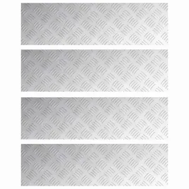 stopien-prostokatny-4-pcs-srebrny-70-x-20-cm-aluminium