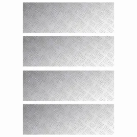 stopien-prostokatny-4-pcs-srebrny-90-x-30-cm-aluminium