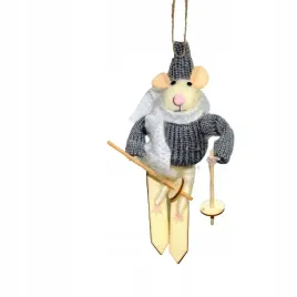 ozdoba-choinkowa-mysz-na-nartach-szaro-biala-11cm