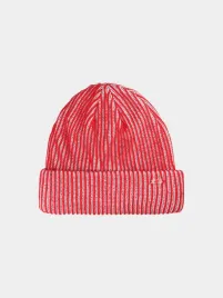 4f-czapka-zimowa-o-prazkowanym-splocie-uniskes-u625-czerwona-one-size