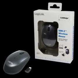 mysz-bezprzewodowa-logilink-id0160-optyczna-24-ghz-1200-dpi-czarna