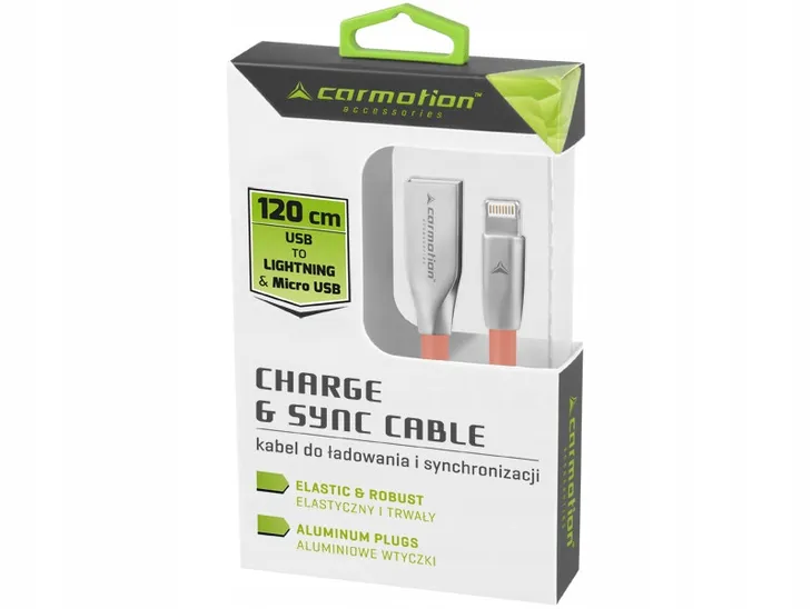 kabel-carmotion-usb-apple-lightning-12-m-rozowy-kolor-rozowy