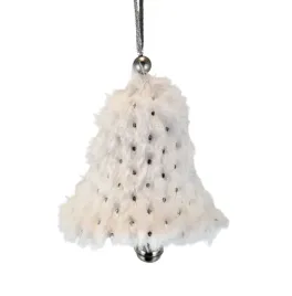 zawieszka-wiszacy-dzwonek-tekstylny-bialy