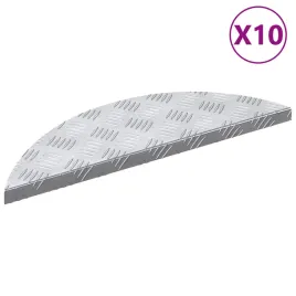 stopien-polksiezyc-10-pcs-srebrny-60-x-18-x-25-cm-aluminium