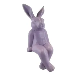 krolik-siedzacy-ceramiczny-matowy-fioletowy-maly-21x9x10-cm