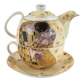 tea-for-one-klimt-pocalunek-kremowy