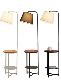 lampa-podlogowa-czarna-ze-stolikiem-drewniana-stylowa-do-salonu-sypialni