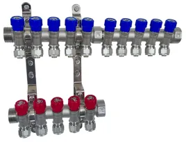 x-home-rozdzielacz-pex-1-x-16-mm-10-obwody-wody-zimnej-5-obwody-cieplej
