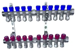 x-home-rozdzielacz-pex-1-x-16-mm-11-obwody-wody-zimnej-10-obwody-cieplej