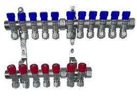 x-home-rozdzielacz-pex-1-x-16-mm-11-obwody-wody-zimnej-7-obwody-cieplej