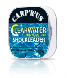 carp-r-us-clearwater-shockleader-50lb-20m-material-strzalowy-fluorocarbon