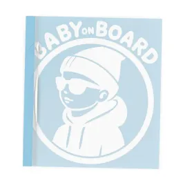 naklejka-baby-on-board-w-okregu-dziecko-w-czapce-i-okularach-auto