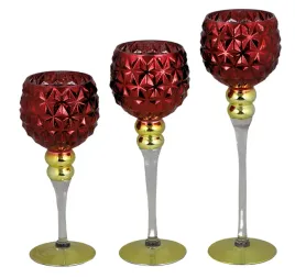 kpl-3-kielichow-szklanych-czerwono-zlotych-30-35-40cm