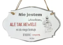 tabliczka-mdf-24x15cm-nie-jestem-idealem