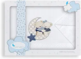 przescieradla-do-lozeczka-bear-loving-white-blue-interbaby