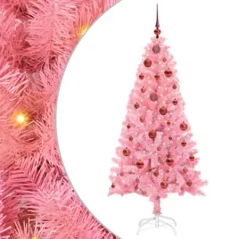 choinka-z-150-diodami-led-z-podstawa-rozowy-150-cm-pvc