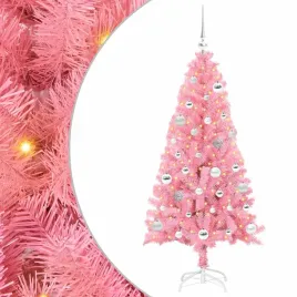 choinka-z-150-diodami-led-z-podstawa-rozowy-150-cm-pvc