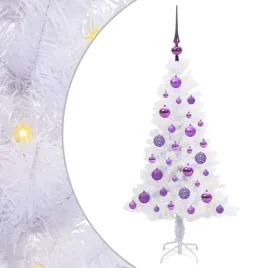 sztuczna-choinka-z-150-diodami-led-bialy-120-cm-pvc-i-stal