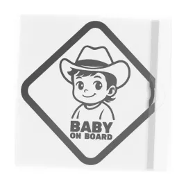 naklejka-baby-on-board-z-dzieckiem-w-kapeluszu-do-auta-folia-wycinana