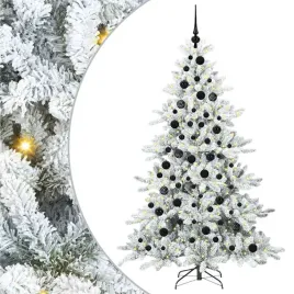 sztuczna-choinka-z-zawiasami-z-podstawa-bialy-180-cm-pvc-i-stal