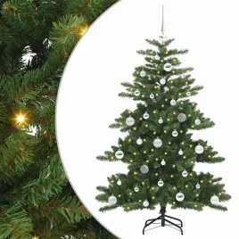 sztuczna-choinka-z-zawiasami-zielony-150-cm-pvc-i-stal