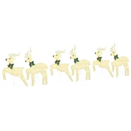 led-renifery-6-pcs-zloty-tkanina