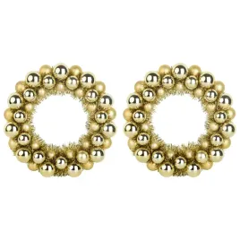 wieniec-bozonarodzeniowy-z-bombkami-2-pcs-zloty-33-x-33-x-7-cm