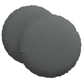 poduszki-na-siedziska-2-pcs-ciemnoszary-o60-x-21-cm-tkanina